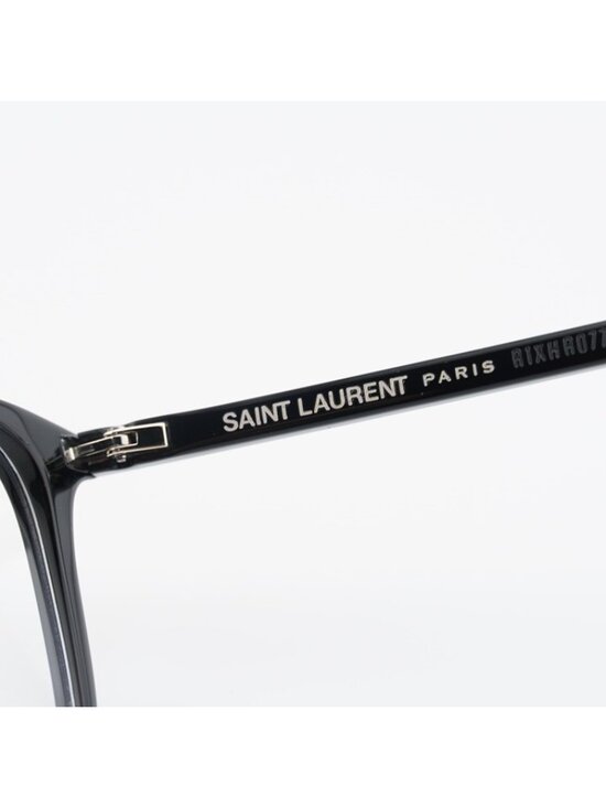 Saint Laurent SL479 001 Eyeglasses Black 52mm Square Frame main image 9